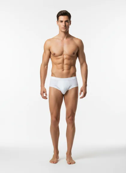 Athletic build.