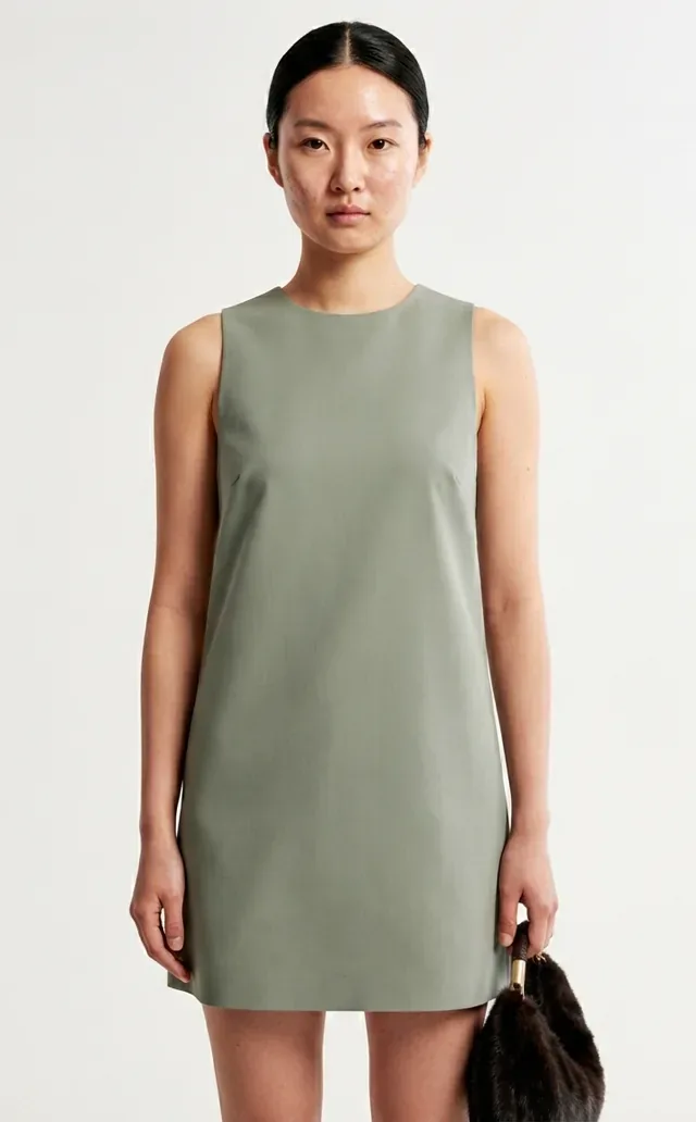 Colour studio backdrop for dresses and separates.