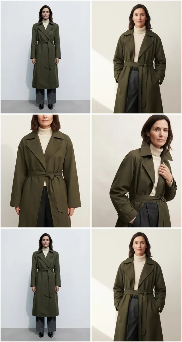 Longer lens and headroom for coats and trenches.