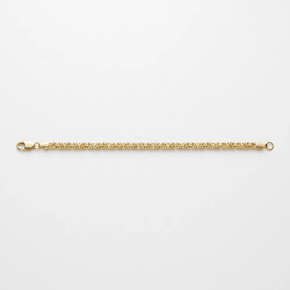 Slim gold chain bracelet — original product photo before AI try-on