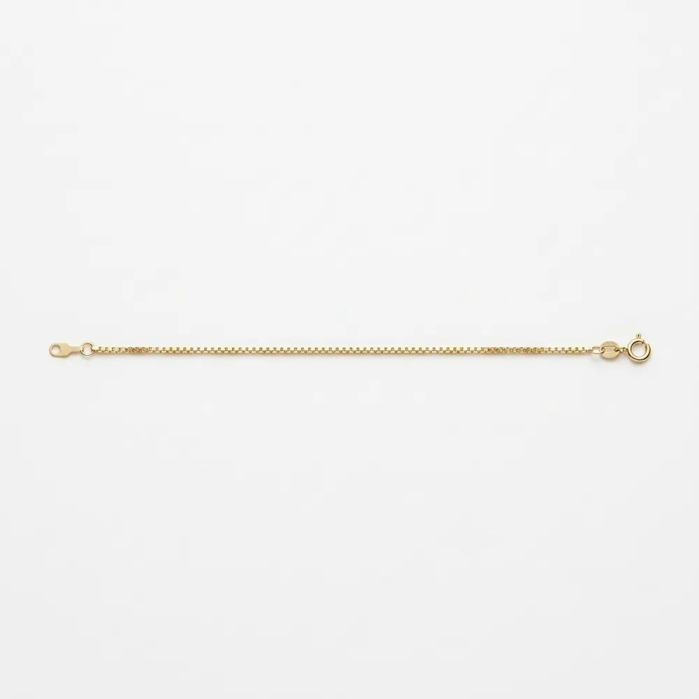 Fine gold chain bracelet — original product photo before AI try-on