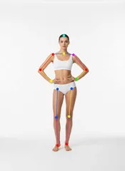 Power pose — Hands on hips, square to camera