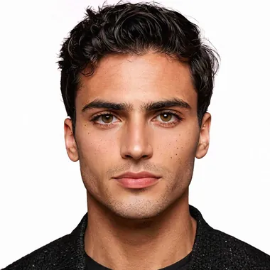 Adrian — Mediterranean · 30s AI fashion model