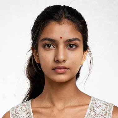 Ananya — South Asian · Natural AI fashion model