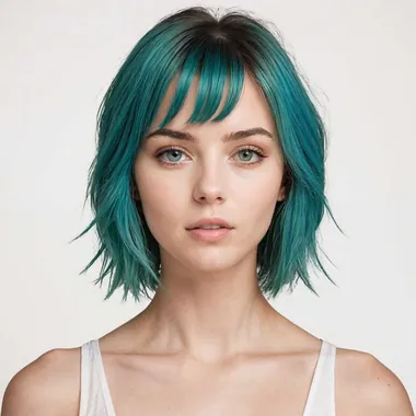 Elisa — European · Colour hair AI fashion model