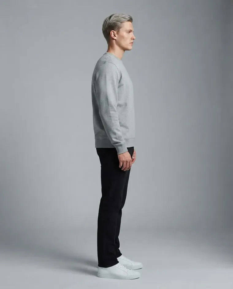 One of six pinned catalog angles generated from the menswear shirt